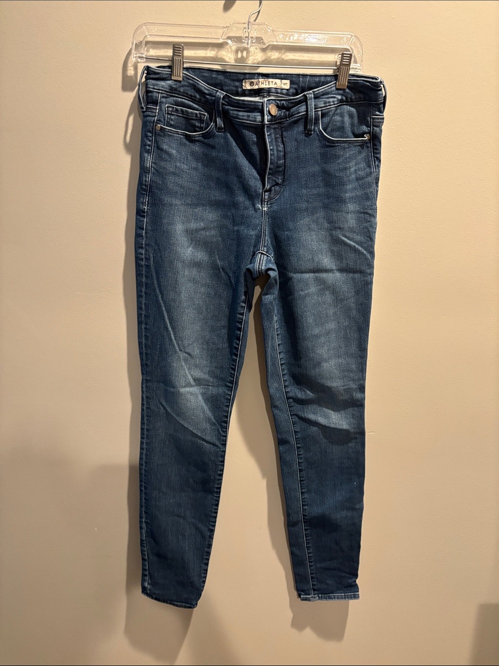Athleta Dark Blue Skinny Jeans